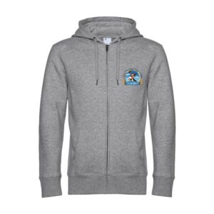 SWEAT ZIPPÉ (Homme) - CECA Brest - Gris chiné - BCU03K