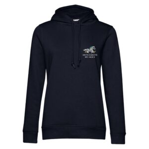 SWEAT A CAPUCHE (femme) – Centre Équestre Des Vaseix - Navy - BCW34B