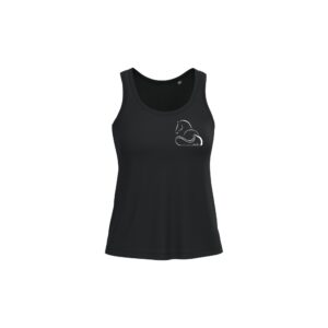 DEBARDEUR (femme) - Elevage de longpré - Noir - K3024IC