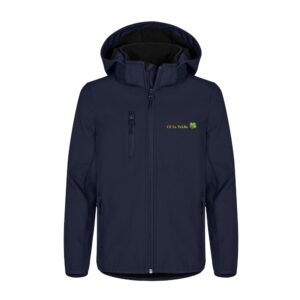 SOFTSHELL "Classic" (enfant) - Centre équestre le Trèfle - Navy - 0200909