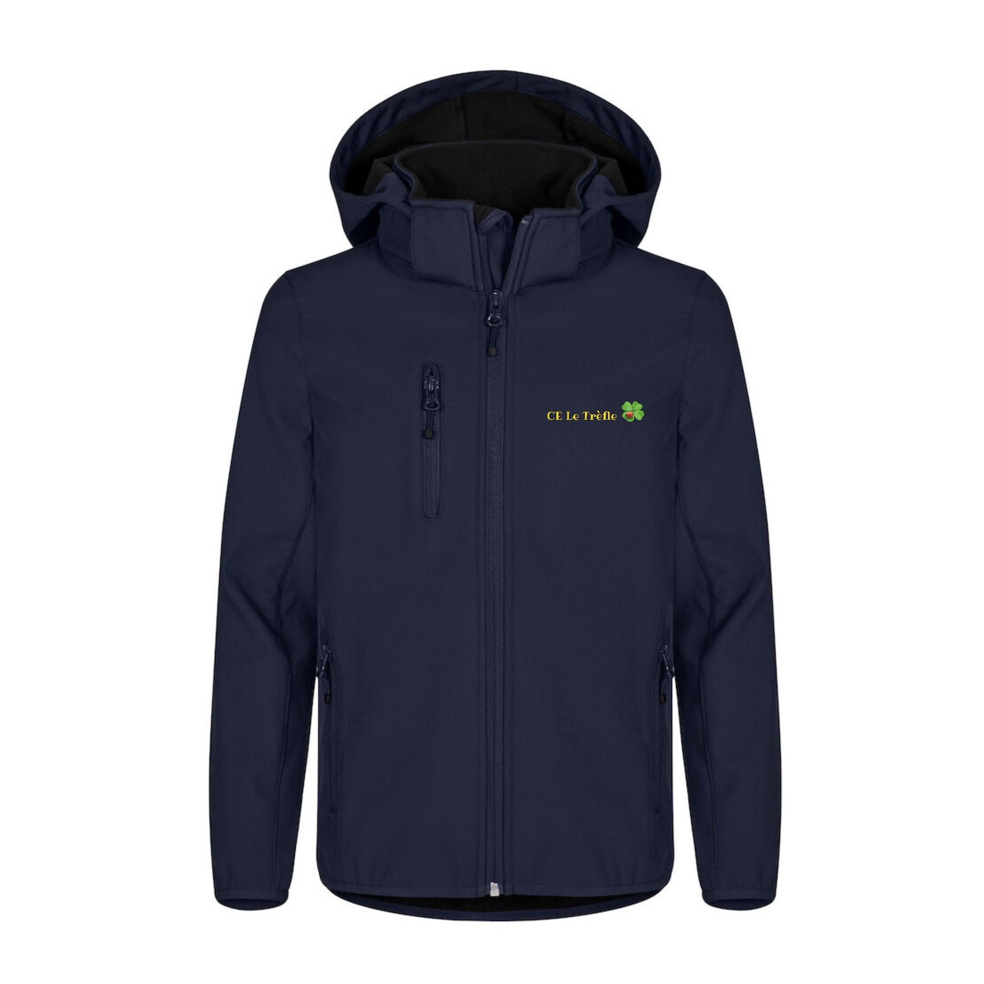 SOFTSHELL "Classic" (enfant) - Centre équestre le Trèfle - Navy - 0200909