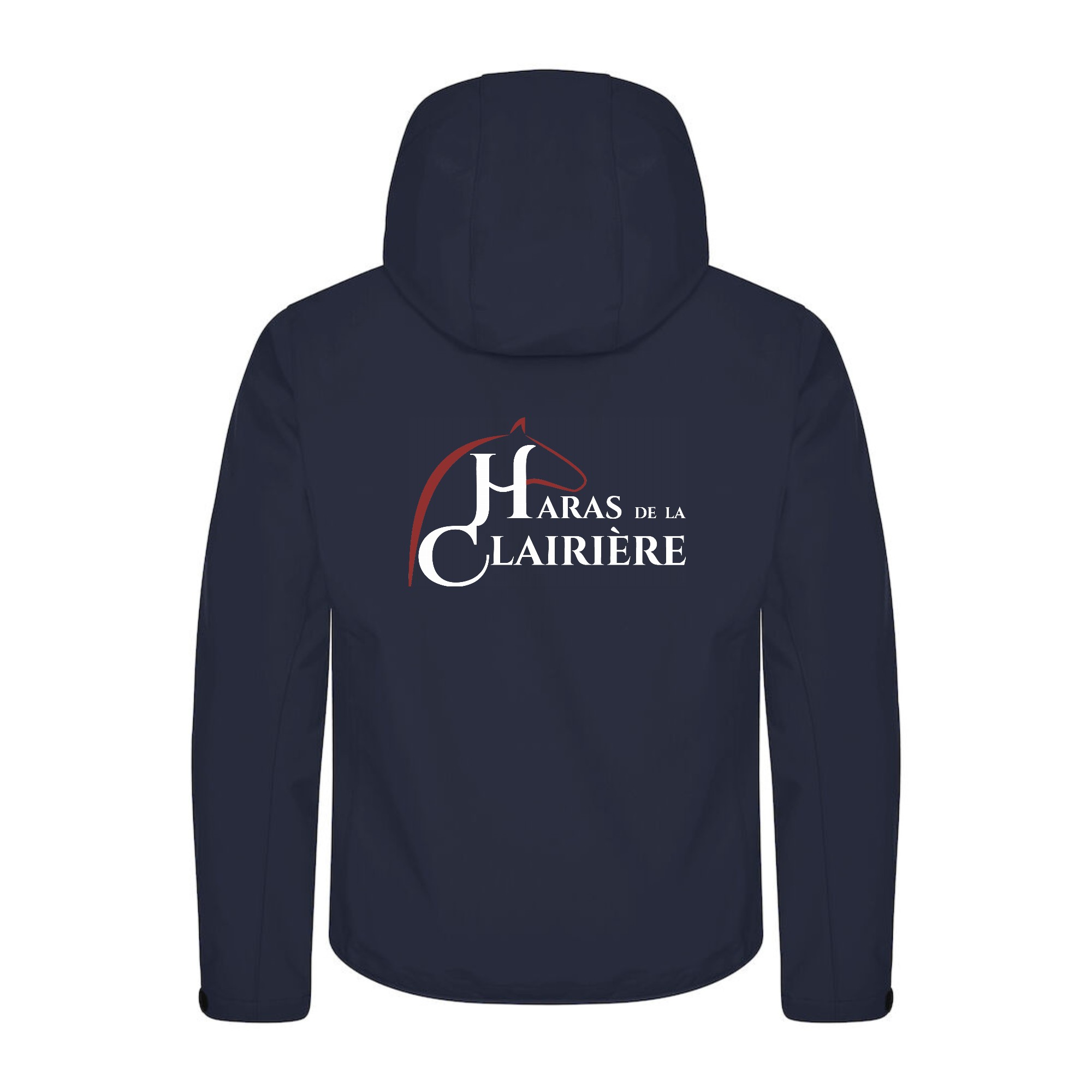 SOFTSHELL "Classic" (homme) - HDLC Haras de la Clairière - Navy - 0200912 – Image 3