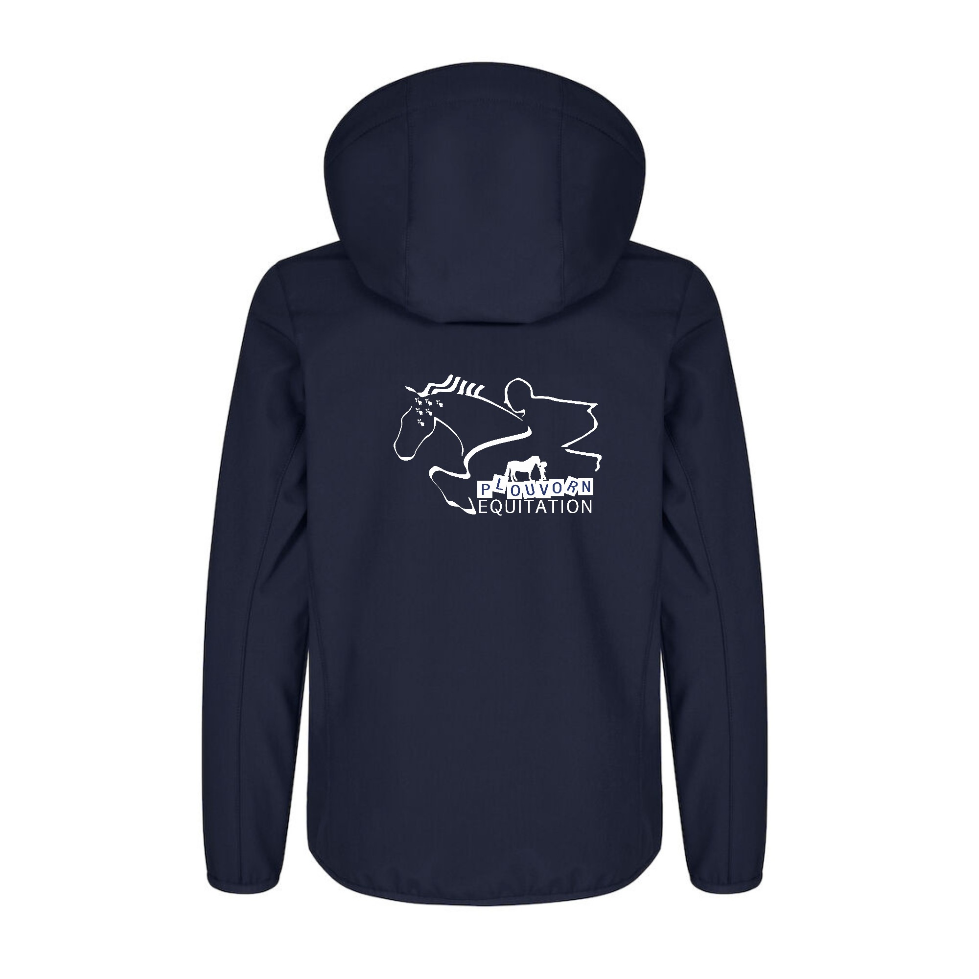 SOFTSHELL "Classic" (enfant) - Plouvorn Equitation - Navy - 0200909 – Image 3