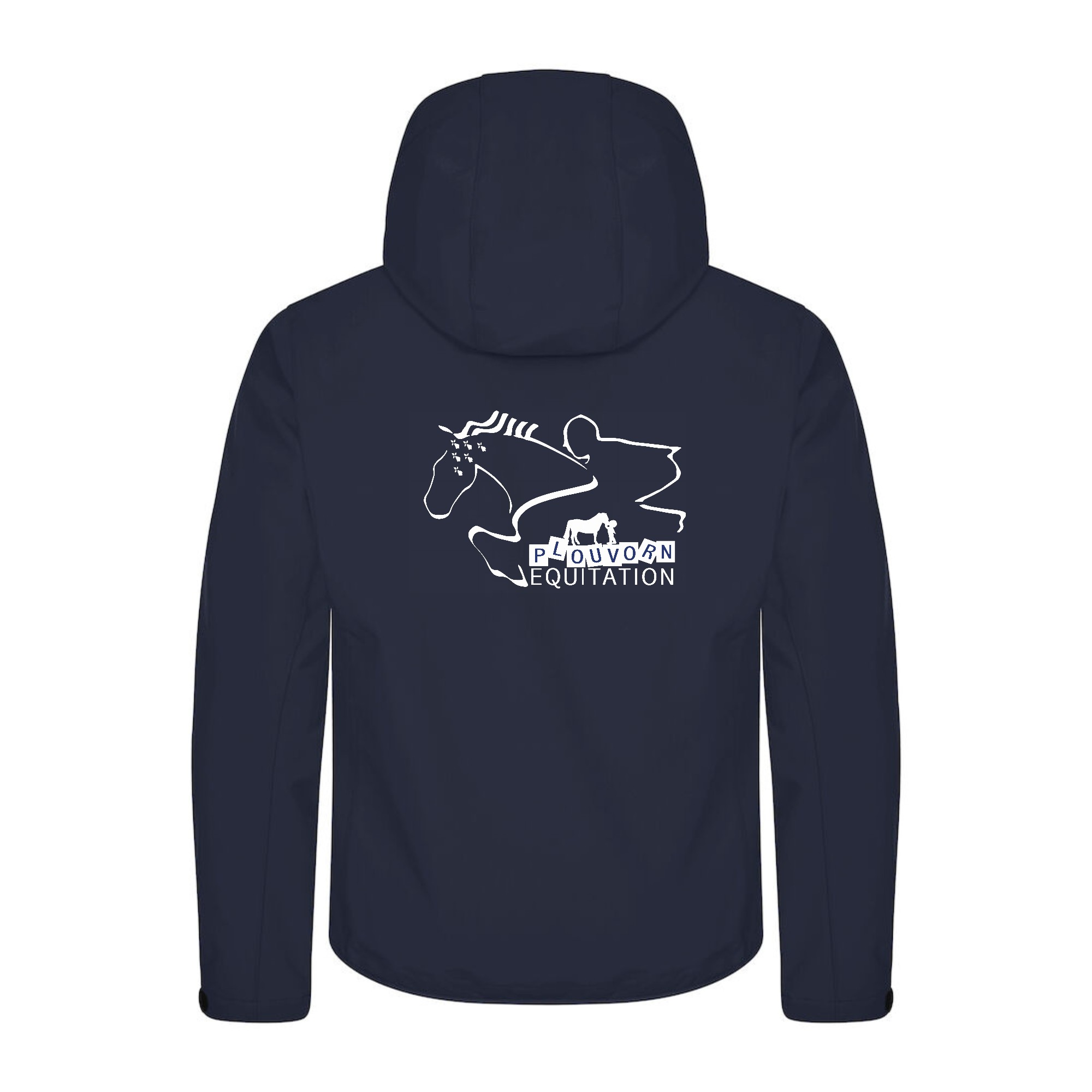 SOFTSHELL "Classic" (homme) - Plouvorn Equitation - Navy - 0200912 – Image 3