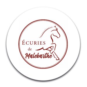 STICKER ROND – Écuries de Malebarthe – STI001