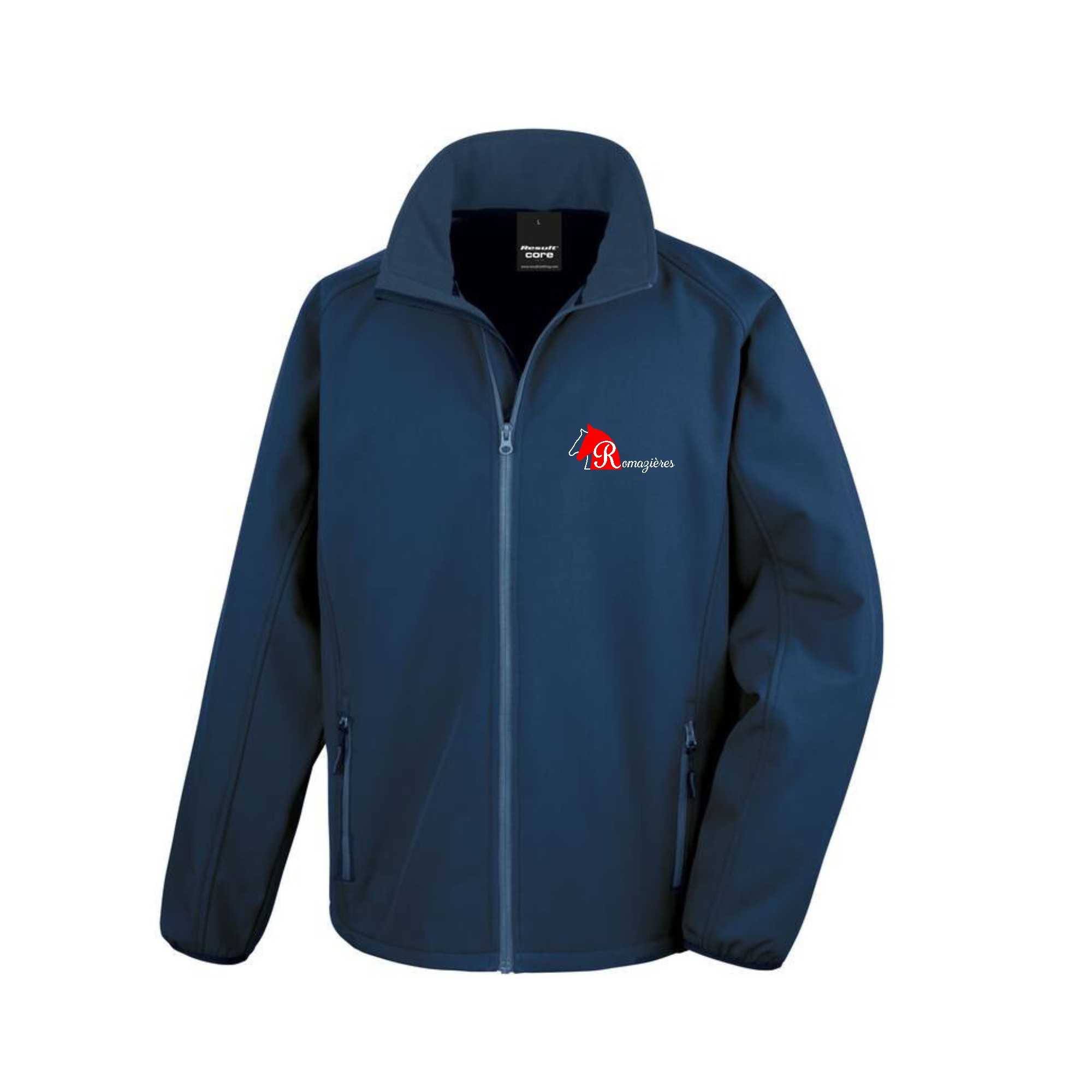 SOFTSHELL ECO (homme) – Domaine de Romazieres - Navy - RS231