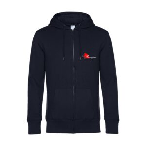 SWEAT ZIPPÉ (enfant) - Domaine de Romazieres - Navy - K455