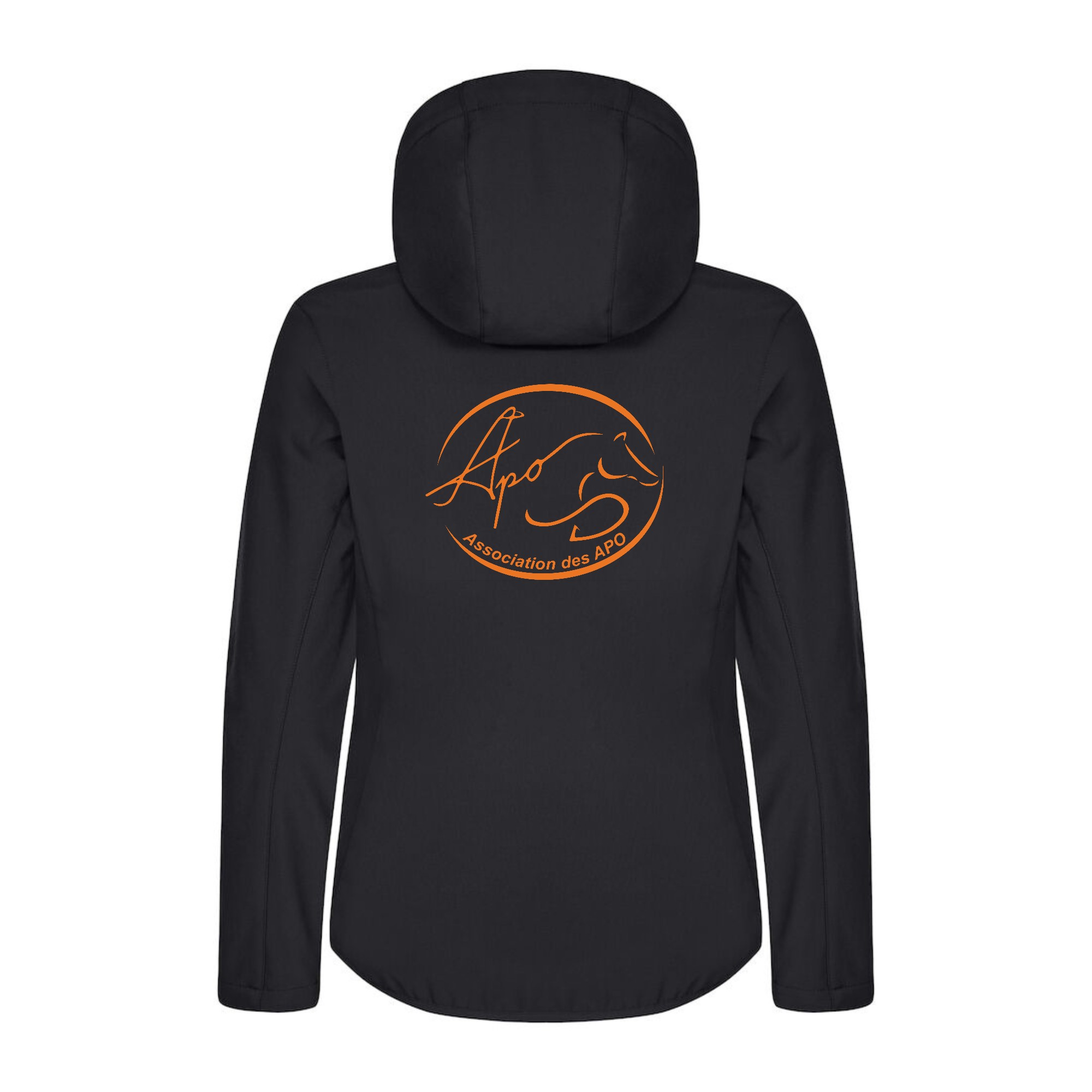 SOFTSHELL "Classic" (femme) - Association des APO - Noir - 0200917 – Image 3
