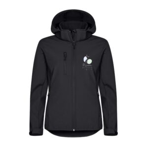 SOFTSHELL "Classic" (femme) - Maeva Massage Equin - Noir - 0200917