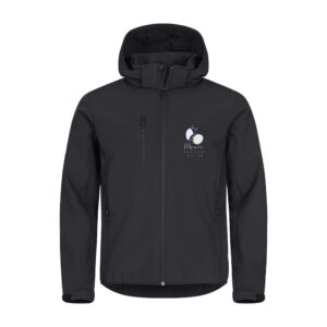 SOFTSHELL "Classic" (homme) - Maeva Massage Equin - Noir - 0200912