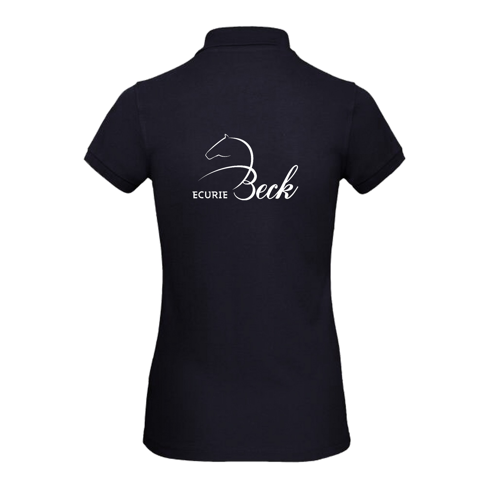 Polo premium (femme) - ecurie beck - Navy - BCW463 – Image 2
