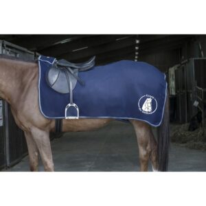Couvre-reins polaire Riding World - Ecurie du Deffend - Navy - 400154