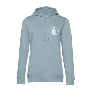 SWEAT A CAPUCHE (femme) – Ecurie du Deffend - Bleu ciel - BCW34B