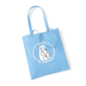 TOTE BAG - Ecurie du Deffend - Bleu ciel - WM101