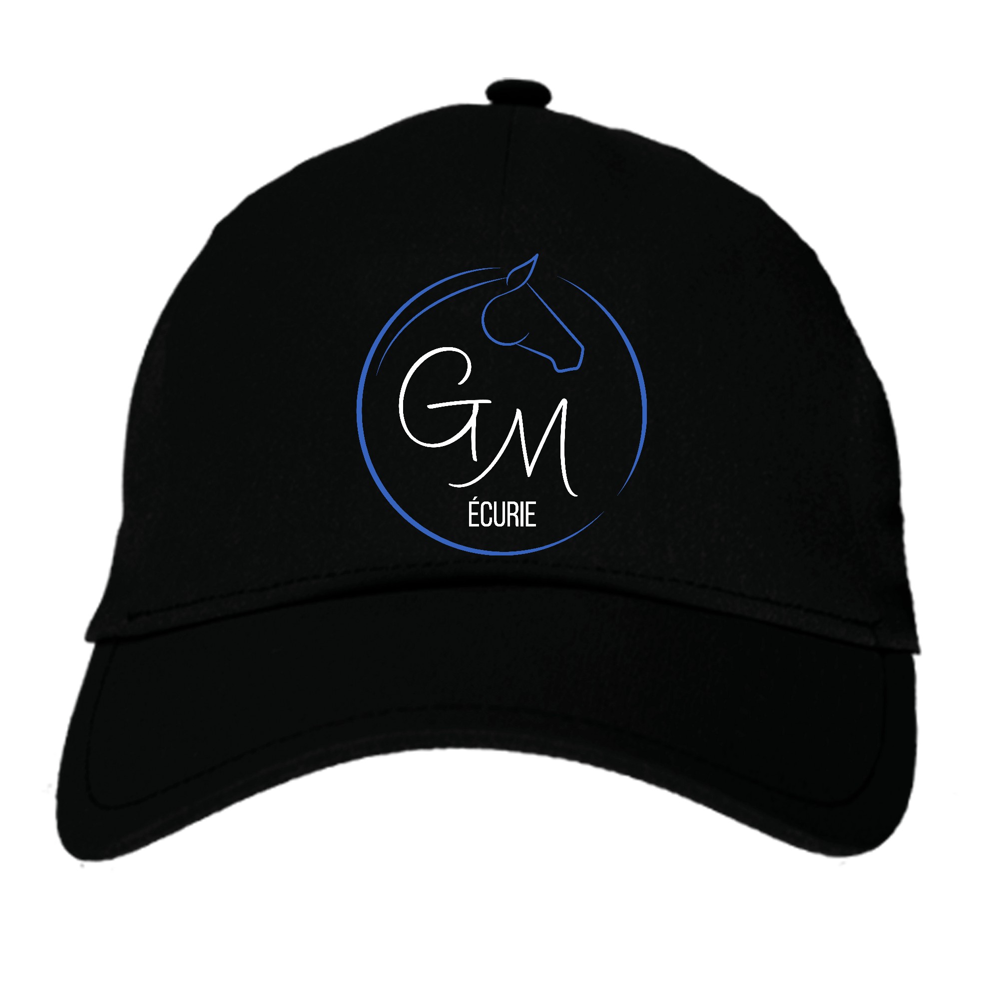 CASQUETTE - Ecurie GM - Garance Mahé - Noir - BF015
