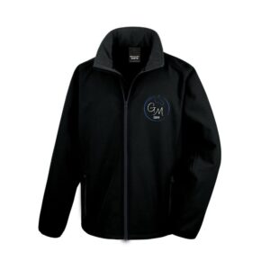 SOFTSHELL ECO (femme) – Ecurie GM - Garance Mahé - Noir - R231F