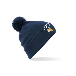 BONNET AVEC POMPOM - Ekiétude - Navy - BF426