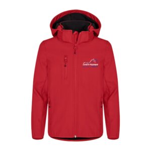 SOFTSHELL "Classic" (enfant) - Centre hippique du val d'orcet - Rouge - 0200909
