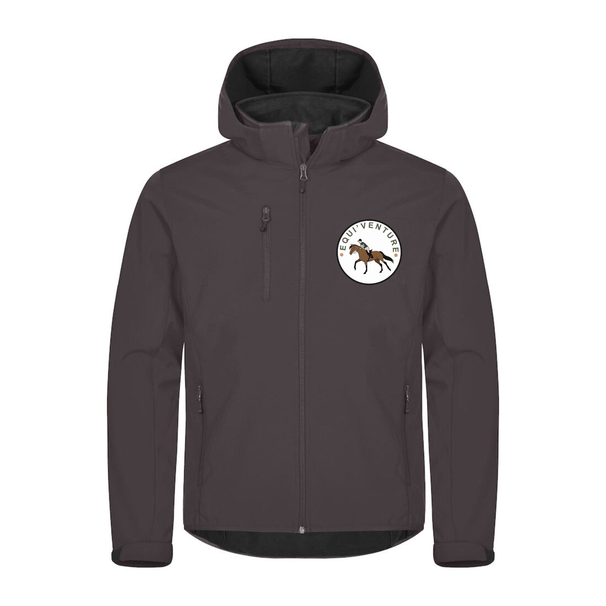 SOFTSHELL "Classic" (homme) - Equi'Venture - Gris Anthracite - 0200912