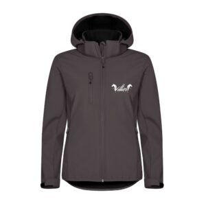 SOFTSHELL "Classic" (femme) – Centre Equestre de Villiers - Gris Anthracite - 0200917