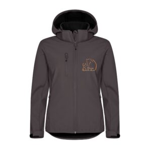 SOFTSHELL "Classic" (femme) – Domaine Equestre de Margnat - Gris Anthracite - 0200917