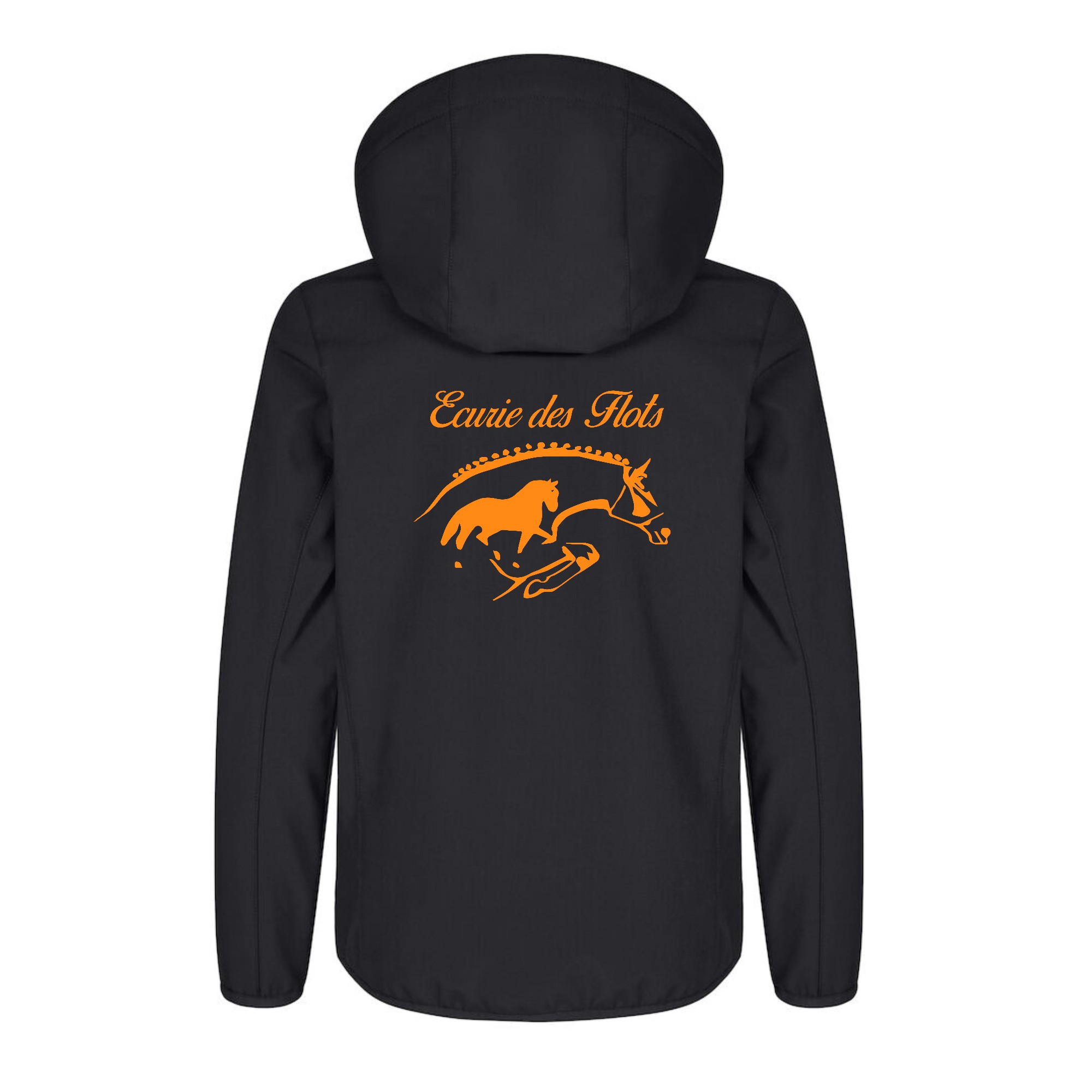 SOFTSHELL "Classic" (enfant) - Ecurie des flots - Noir - 0200909 – Image 3