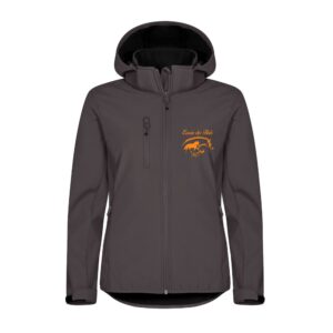SOFTSHELL "Classic" (femme) - Ecurie des flots - Anthracite - 0200917