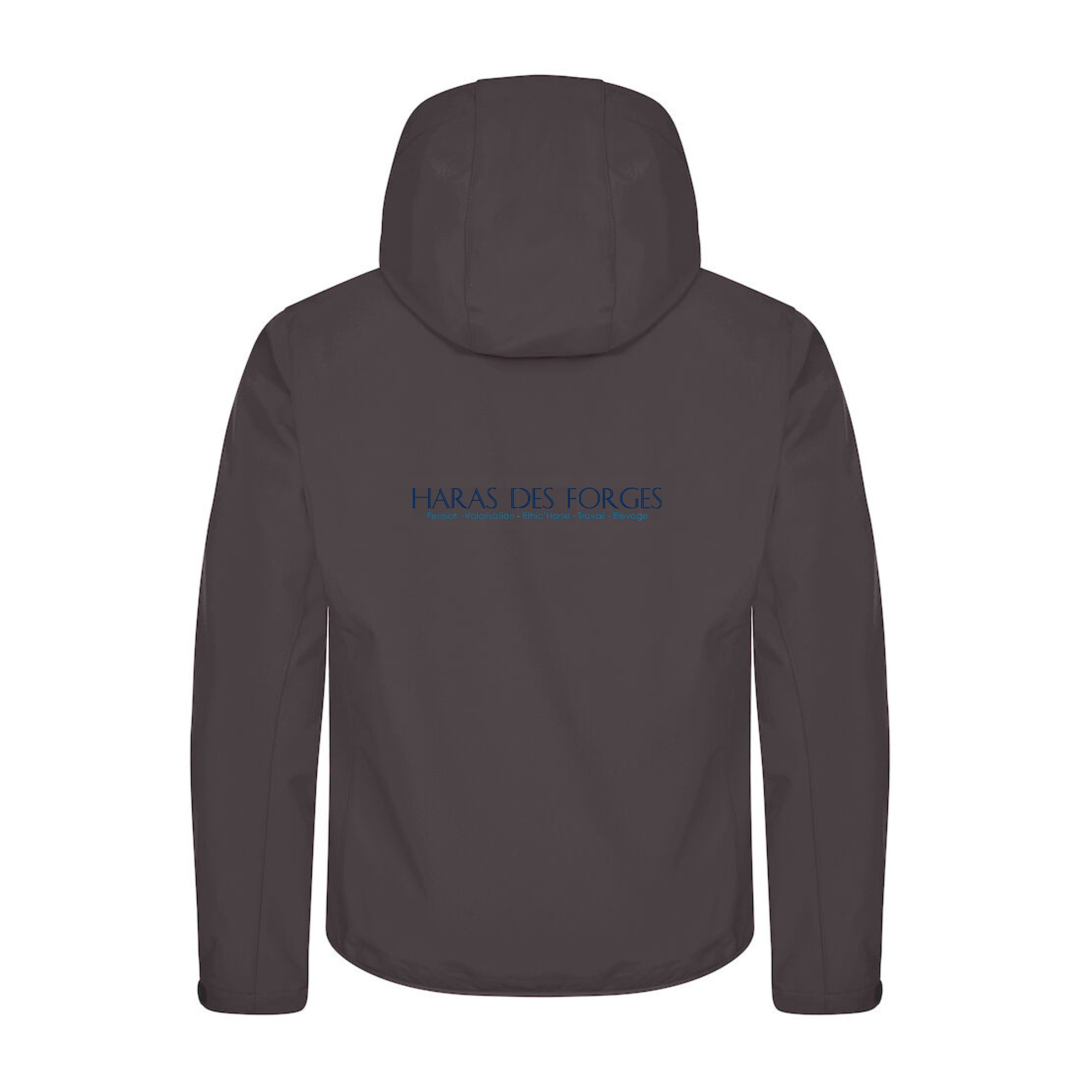 SOFTSHELL "Classic" (homme) - Haras Des Forges - Gris anthracite - 0200912 – Image 3