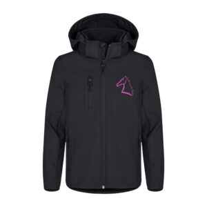 SOFTSHELL "Classic" (enfant) - Les écuries des grives - noir - 0200909