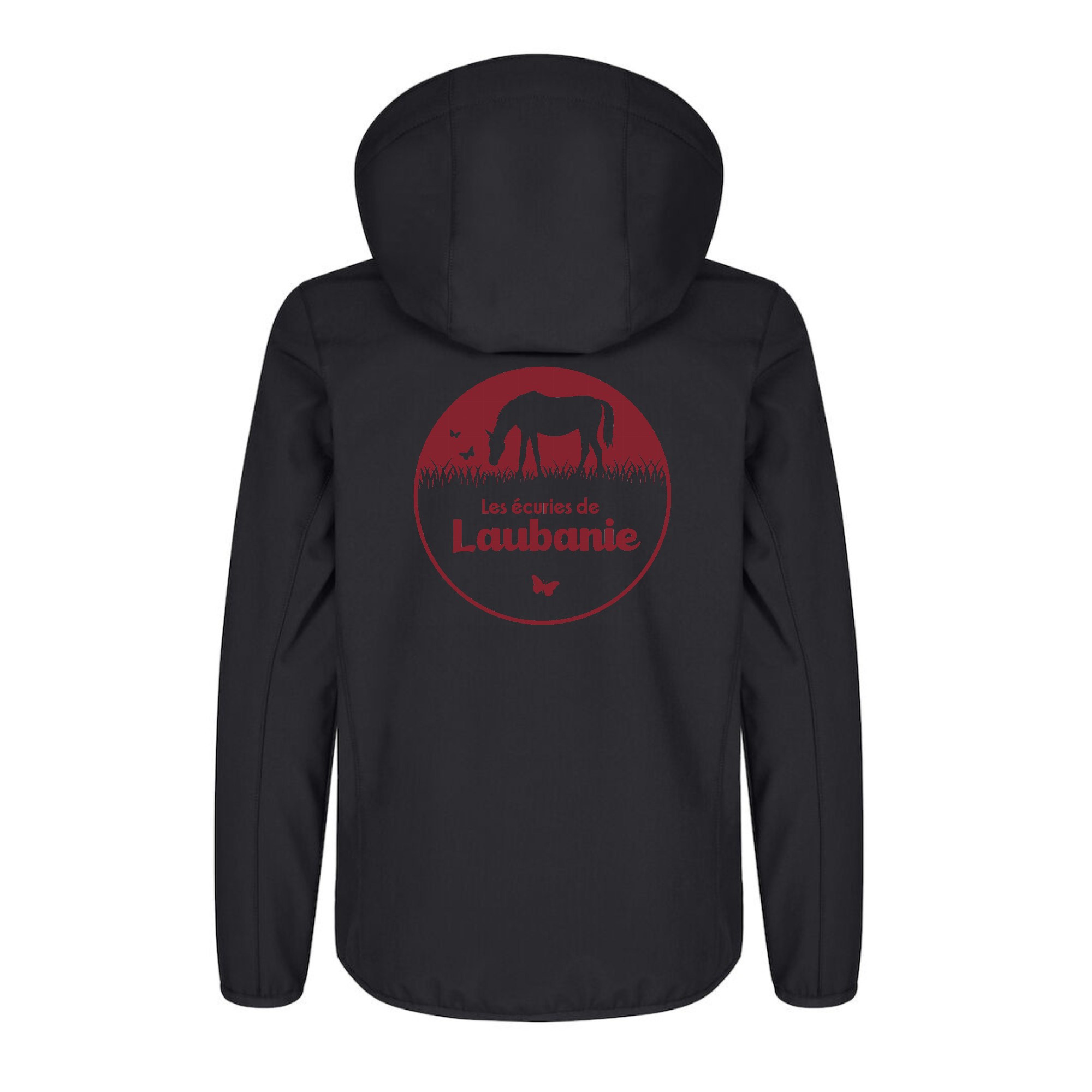 SOFTSHELL "Classic" (enfant) - Les Écuries de Laubanie - Noir - 0200909 – Image 3