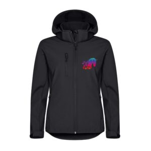 SOFTSHELL "Classic" (femme) – Ecuries du Petit Cézarin - Noir - 0200917