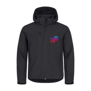 SOFTSHELL "Classic" (homme) - Ecuries du Petit Cézarin - Noir - 0200912