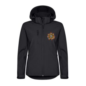 SOFTSHELL "Classic" (femme) - Les Ecuries de la Rozace - Noir - 0200917