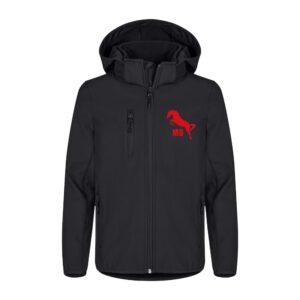 SOFTSHELL "Classic" (enfant) - Les écuries MD - Noir - 0200909