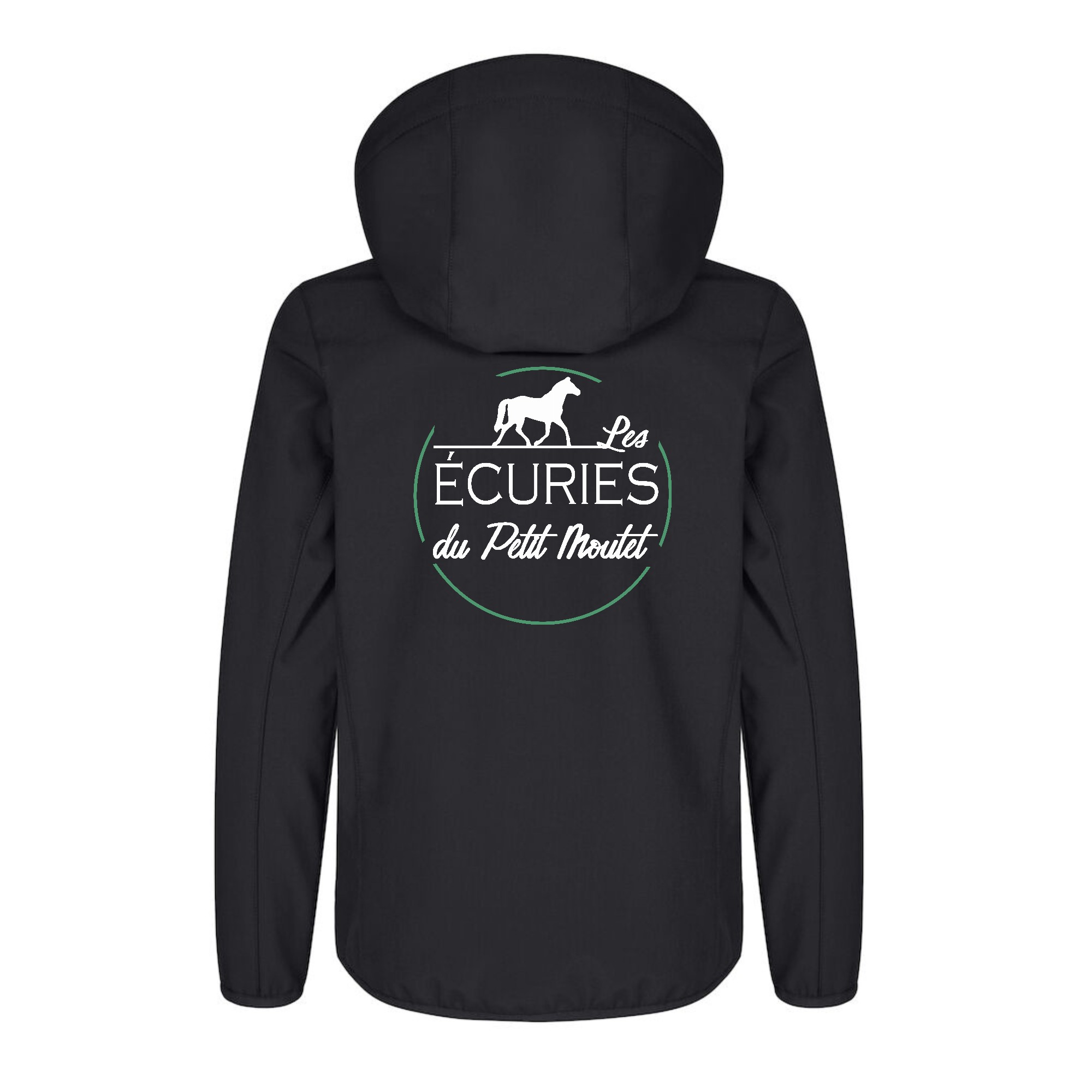 SOFTSHELL "Classic" (enfant) - Les Ecuries du Petit Moutet - Noir - 0200909 – Image 3