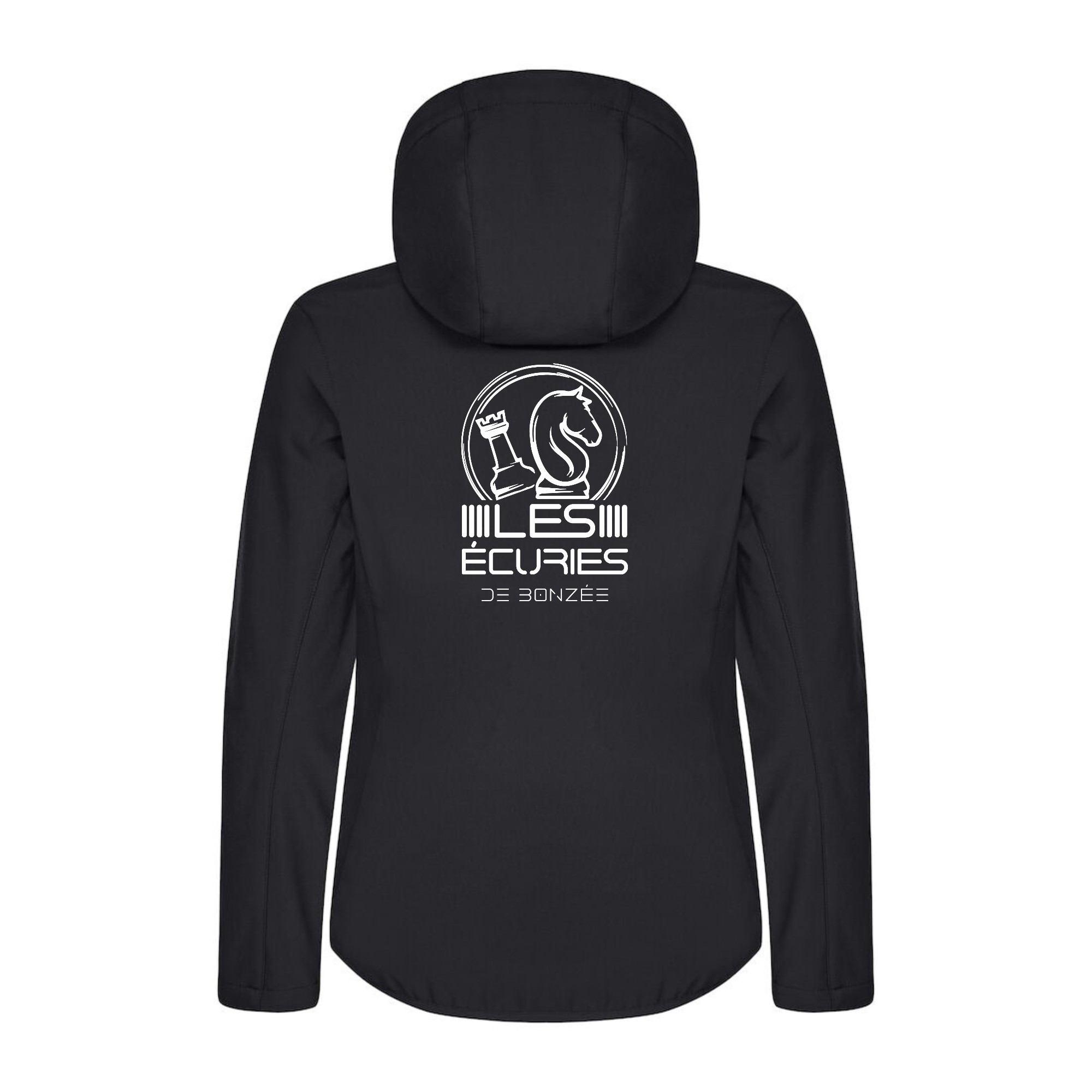 SOFTSHELL "Classic" (femme) - Les Écuries de Bonzée - Noir - 0200917 – Image 3