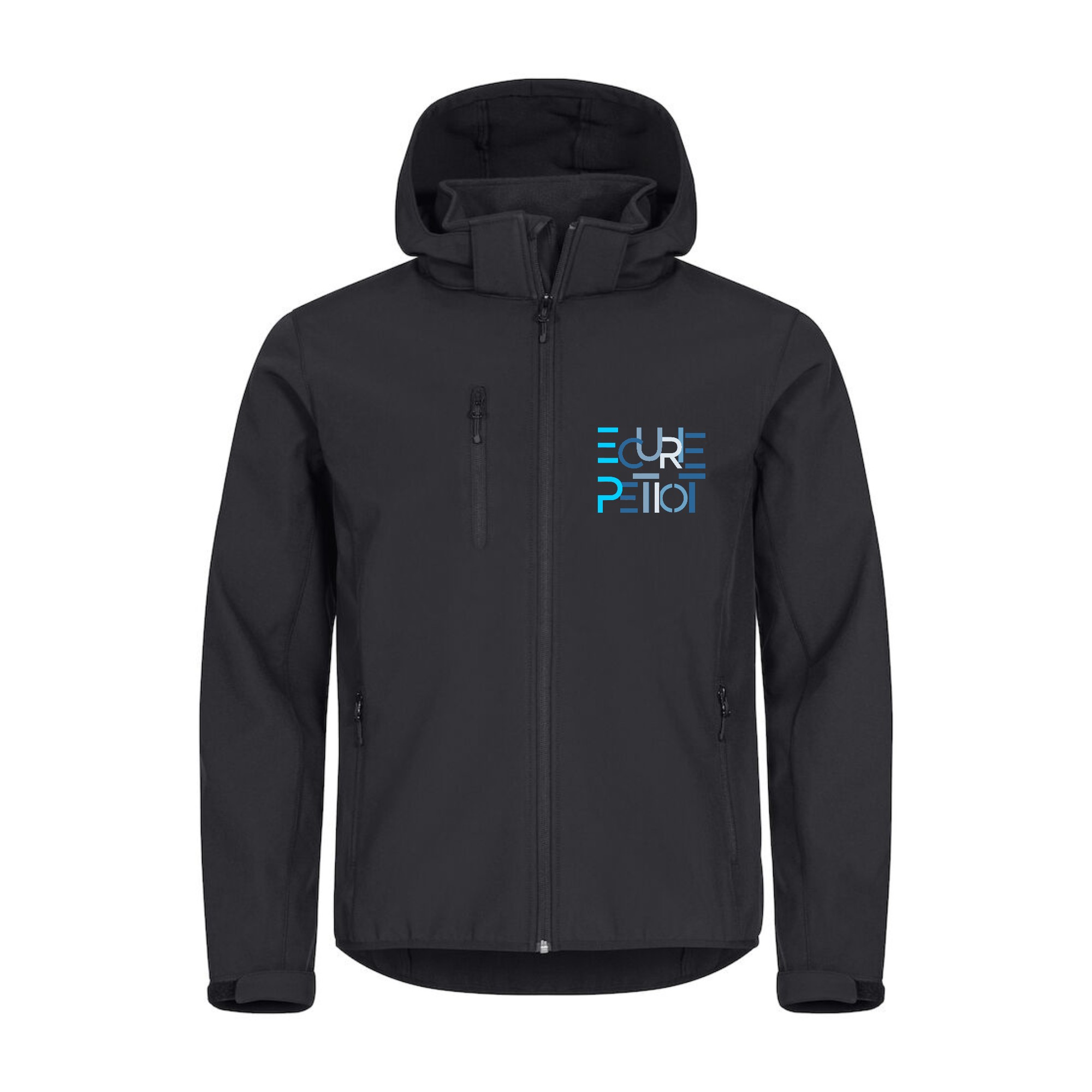 SOFTSHELL "Classic" (homme) - Ecurie Petiot - Noir - 0200912