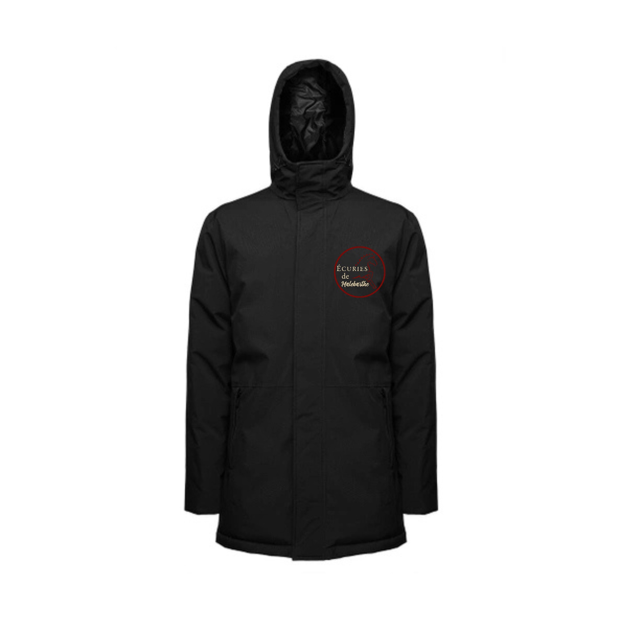 PARKA (unisexe) - Écuries de Malebarthe - Noir - PK543