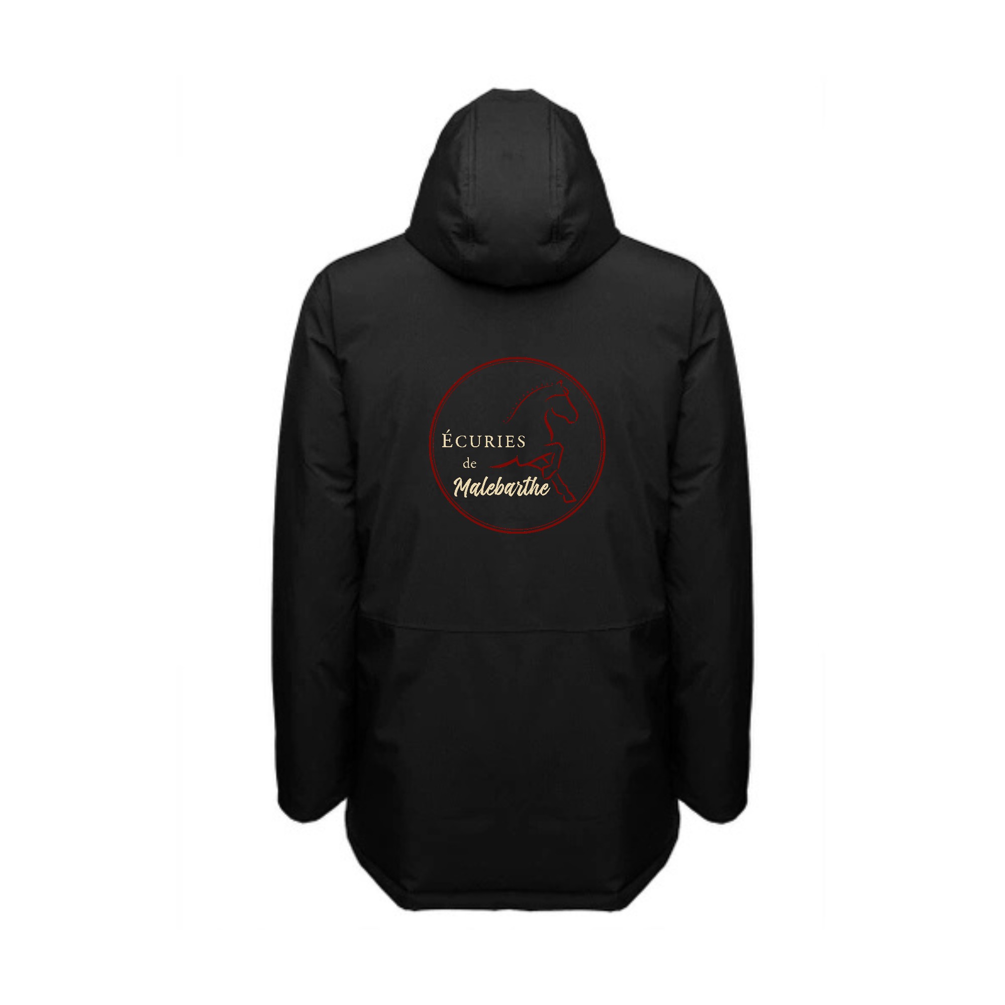 PARKA (unisexe) - Écuries de Malebarthe - Noir - PK543 – Image 3