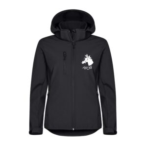 SOFTSHELL "Classic" (femme) - Association Française du Cheval Arabo Frison - noir - 0200917