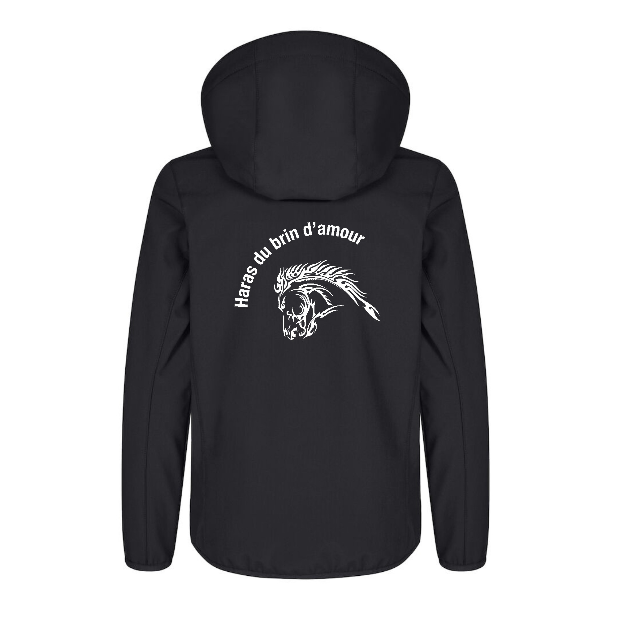 SOFTSHELL "Classic" (enfant) - Haras du brin d'amour - Noir - 0200909 – Image 3