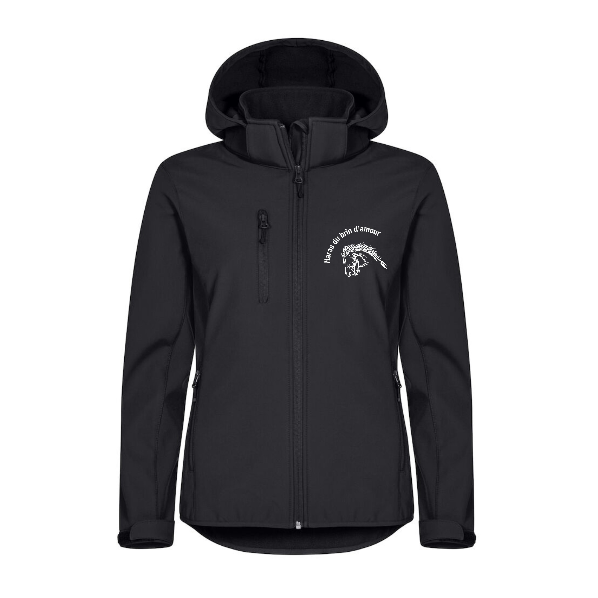 SOFTSHELL "Classic" (femme) - Haras du brin d'amour - Noir - 0200917