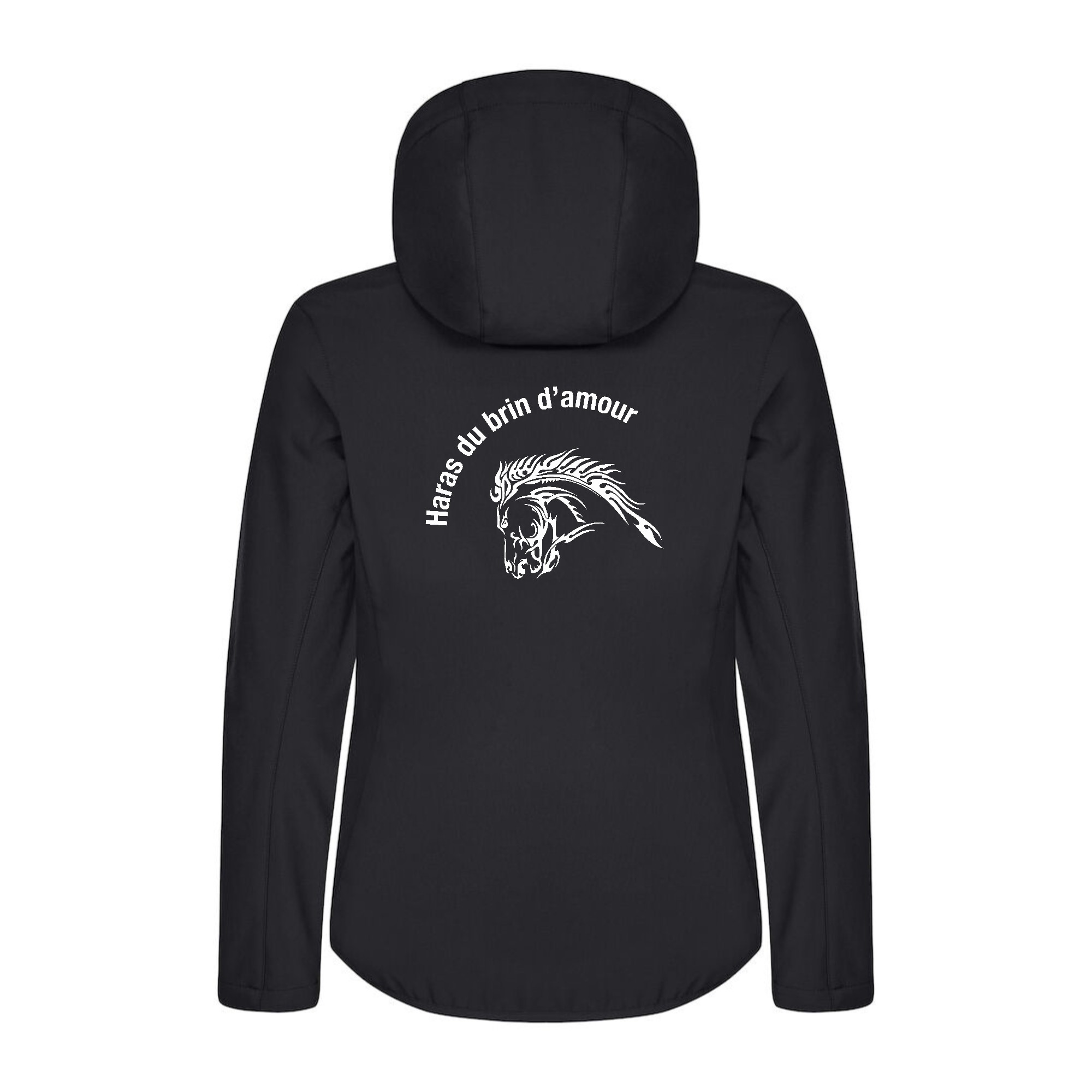 SOFTSHELL "Classic" (femme) - Haras du brin d'amour - Noir - 0200917 – Image 3