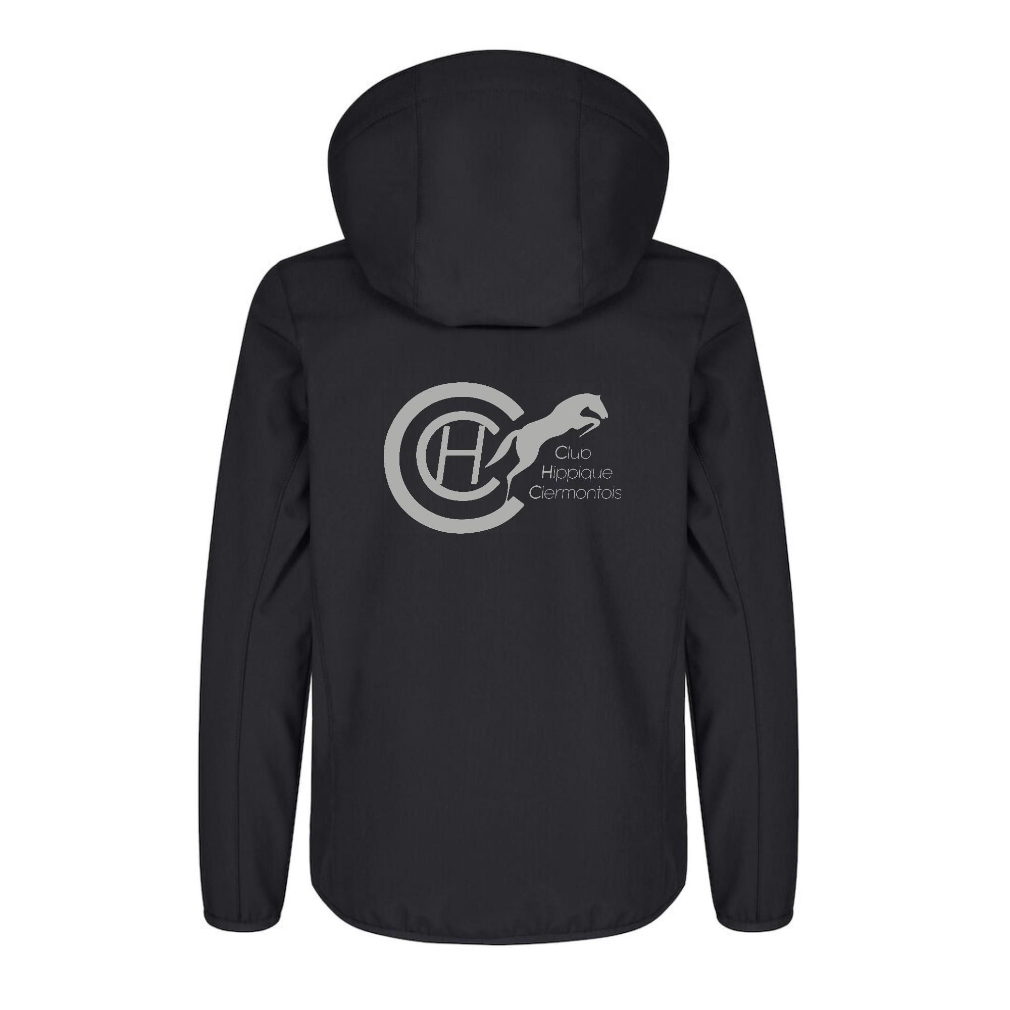 SOFTSHELL "Classic" (enfant) - Club Hippique Clermontois - Noir - 0200909 – Image 3