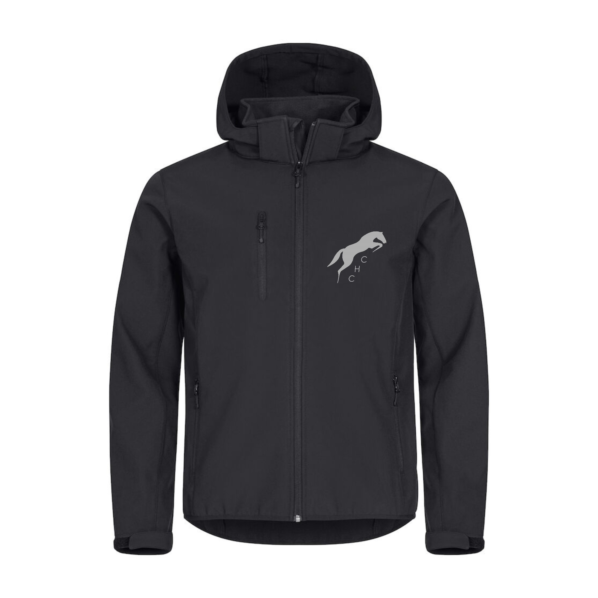 SOFTSHELL "Classic" (homme) - Club Hippique Clermontois - Noir - 0200912