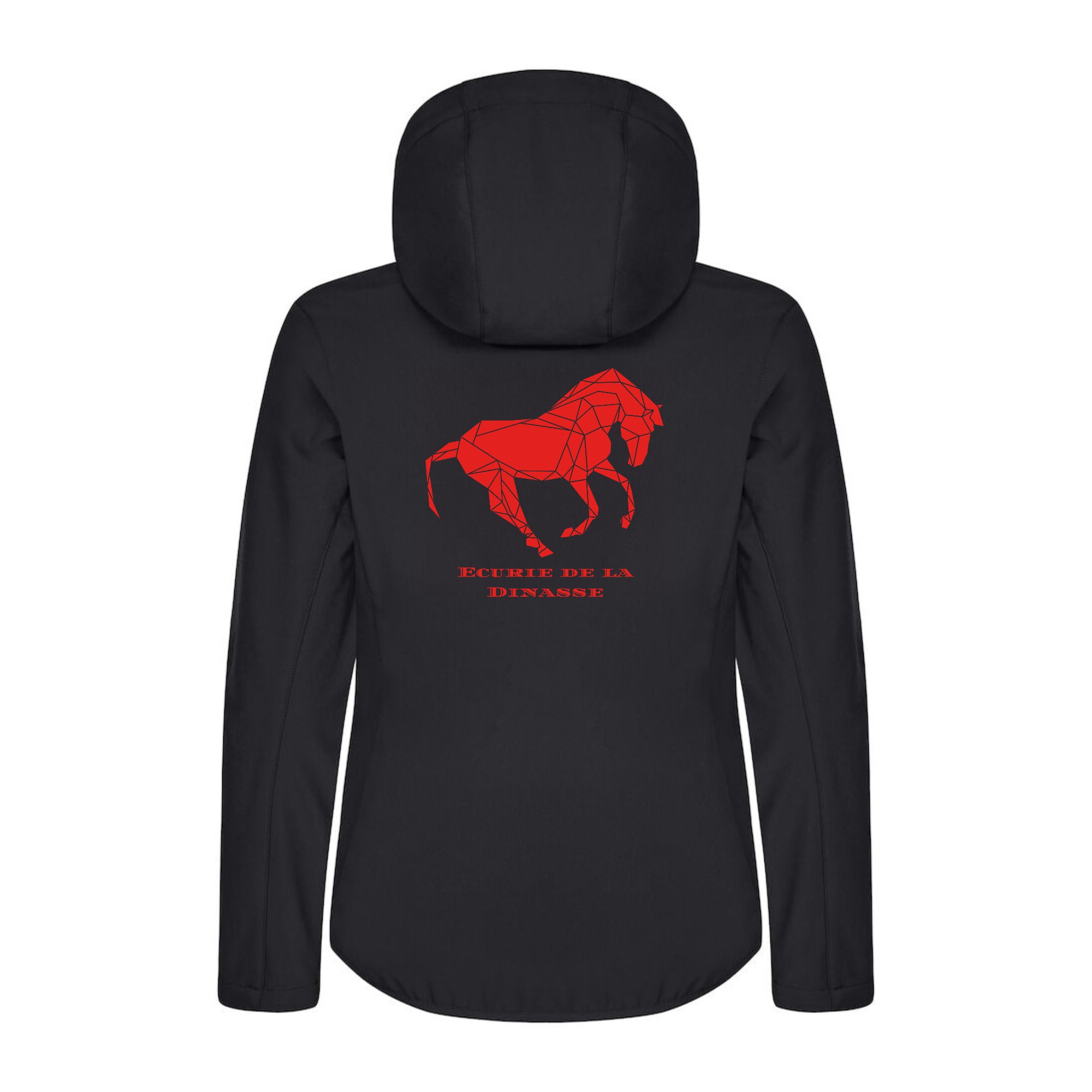 SOFTSHELL "Classic" (femme) - Ecurie de la Dinasse - Noir - 0200917 – Image 3