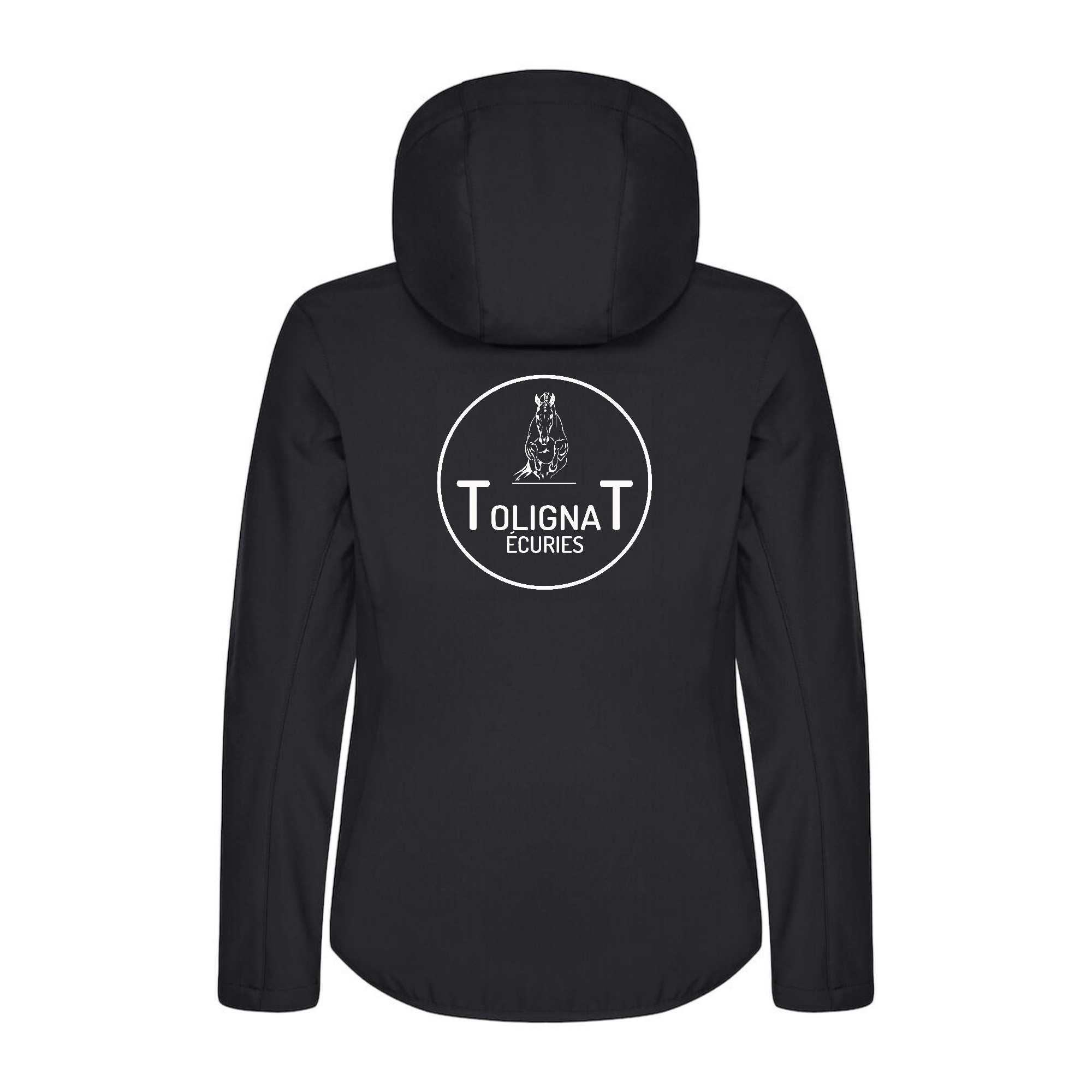 SOFTSHELL "Classic" (femme) - Les écuries de Tolignat - Noir - 0200917 – Image 3