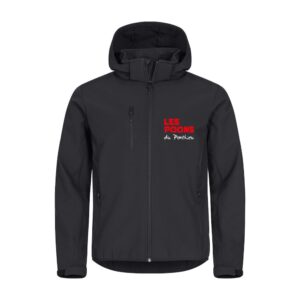 SOFTSHELL "Classic" (homme) - Poney club les poon’s – Noir - 0200912