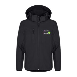 SOFTSHELL "Classic" (enfant) - Les écuries de Triomphe (13) - Noir - 0200909
