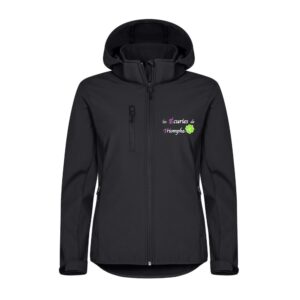 SOFTSHELL "Classic" (femme) - Les écuries de Triomphe (13) - Noir - 0200917